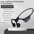 thumbnail image 3 of Bone Conduction Headphones Bluetooth 5.4 Open Ear Headphones with Mic, 20H Play, 3 of 14
