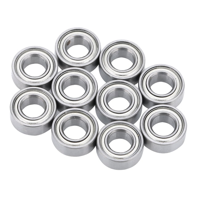 10 piezas MR105zz Mini rodamiento de bolas de acero cromado 6000 RPM Accesorios resistentes al desgaste para impresora 3D
