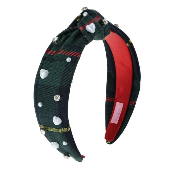 Packed Party Holiday Plaid Headband