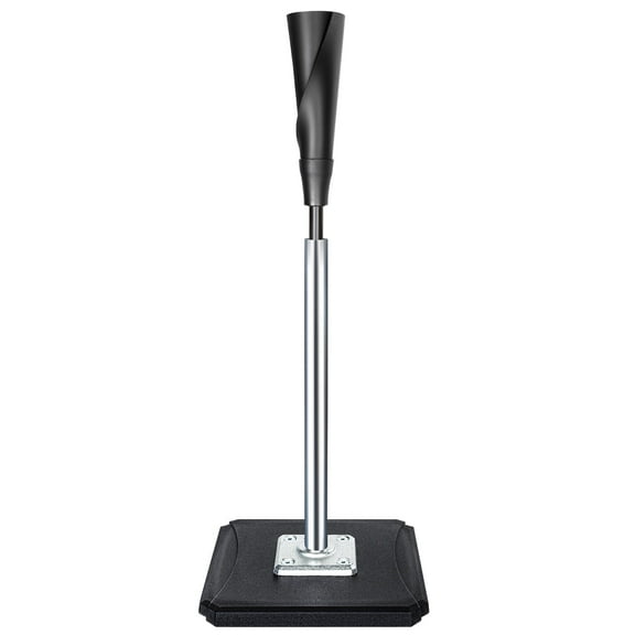 FITPLAY Portable Batting Tee, Adjustable Height 25-37", Hitting Tee for Baseball and Softball