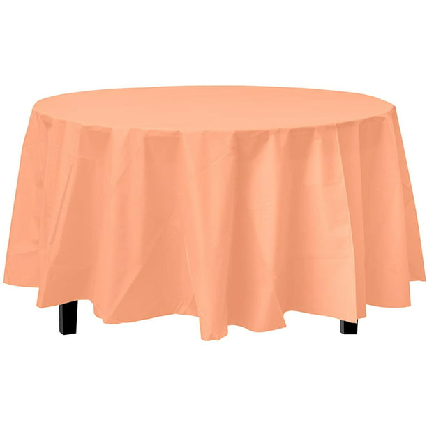 Round Table Covers, Disposable Tablecloths For 60 Inch Round Tables