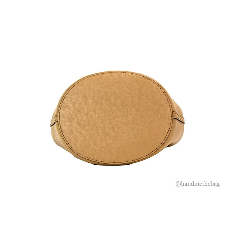 【保管袋付き】Burberry バングル　六角形　ゴールド　サイズM Burberry Lorne Small Camel Haymarket Check Pebble Leather Bucket