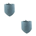 thumbnail image 1 of Methold Bufanda de baba para mascotas, 4 estaciones, cálido, adorable, lavable, Triangular, accesorios de toalla para cuello de 25-45cm, azul Azul oscuro 2piezas, 1 of 6