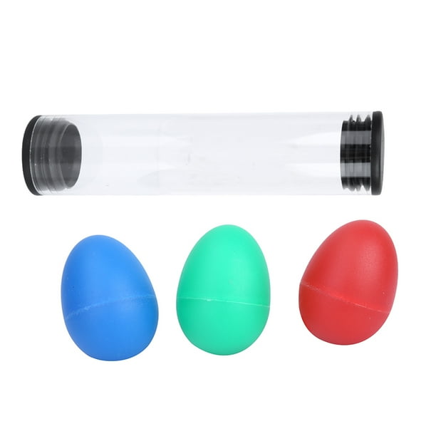 Plastic Musical Instruments Egg, Egg Shaker, 3Pcs Musical Egg Shakers