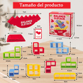thumbnail image 4 of Torre Tetris Juego De Apilamiento De Equilibrio Juguetes Xtellar multicolor, 4 of 4