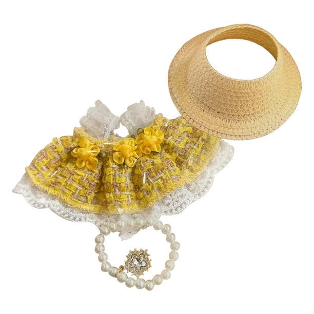 Ropa de Muñeca para Niñas 3+ Años Tela Suave Traje de Juego Accesorios para Todas las Ocasiones