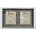 thumbnail image 3 of 8x10-2.5" Wide Reclaimed Rustic Barnwood Collage Frame - Holds 2 Photos, 3 of 3