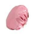 thumbnail image 1 of Shower Caps for Women,Elastic and Reusable Bath Caps, Double Waterproof Layers Shower Cap, Bathing Shower Caps, Environmental Protection Hair Bath Hat, 1 of 1