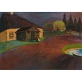 thumbnail image 2 of Marianne von Werefkin 24x18 Gold Ornate Framed and Double Matted Museum Art Print Titled - Souvenir (1907-08), 2 of 4
