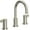 Polished Nickel, variant on Rohl Tenerife Widespread Lavatory Faucet With C-Spout in Antique Gold - TE08D3LMAG