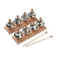 thumbnail image 1 of Desk Bells Diatonic Colorful Bells Musical Bells Percussion Wood, 1 of 7