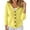 Yellow, variant on Fall Cardigans for Women Hooded Sweater Soft Knit Button Up Long Sleeve Cardigan Pink XL