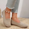 thumbnail image 2 of Womens Shoes,Casual Shoes Comfortable Stylish for Everyday Wear Closed Toe Design Casual Shoes for All Seasons,Shoes for Women,Khaki,9, 2 of 9