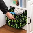thumbnail image 5 of Alien Foldable Toy Box with Handle, 10.8"x10.5"x10.6", Large Capacity Storage Containers, Storage Cubes, Storage Baskets, 5 of 6