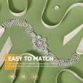 thumbnail image 4 of MasteelfCA Wedding Bride Waist Belt Rhinestone Bride Dress Belt Wedding Dress Sashes, 4 of 8