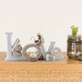 thumbnail image 4 of Resina AMOR/FAMILIA Alfabeto inglés Estatua Arte Ornamento para fiesta de boda (D) Ehuebsd Libre de BPA, 4 of 8