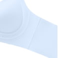 thumbnail image 5 of Turilly Bras Womens Solid Color Push Up Thin Strap Bra Wireless Breathable Everyday Underwear Everyday Bras, 5 of 6