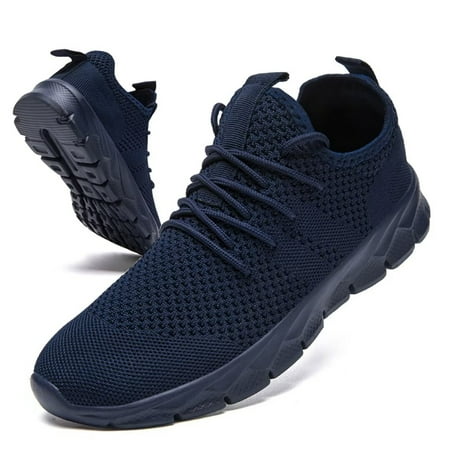 Htcenly Mens Sneakers Running Shoes Casual Walking Shoes Athletic Sport Lightweight Breathable Mesh Comfortable Sole