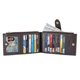 thumbnail image 3 of Billetera RFID Travelambo para mujer, grande, plegable con bolsillo con cremallera, 3 of 4