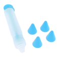 thumbnail image 4 of Silicone DIY Pastry Cake Decorating Pen - Icing Piping Tips Nozzles - Sugar Craft Fondant Cakes Decor Tool Blue, 4 of 7