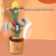 thumbnail image 5 of Juguete de cactus bailando con carga USB con 120 canciones + iluminación + grabación, 5 of 5