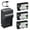 1 Charger + 3 Batteries, variant on Kastar AC & USB-C Battery Charger, Compatible with Canon LP-E6, LP-E6N, LP-E6NH, EOS R/R5/R6/R7/5D/6D/7D/80D/90D, Blackmagic Pocket Cinema Camera 4K 6K, and Z CAM E2C