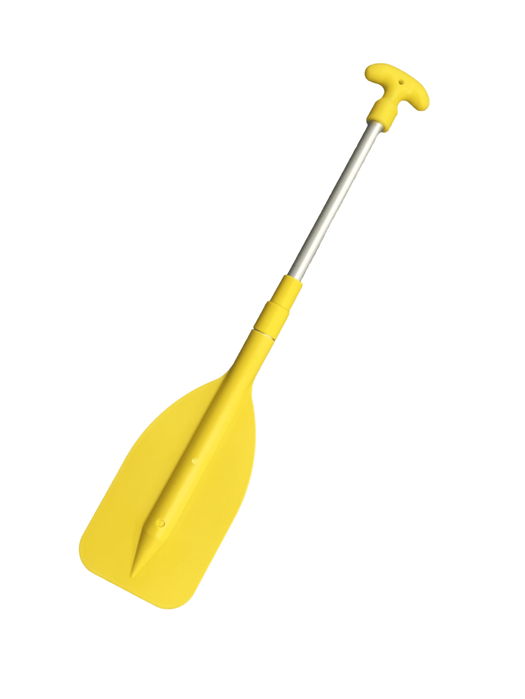 Pactrade Marine Kayak Canoe Raft Jet Ski Yellow Telescopic Plastic Aluminum Oar Paddle Set of 2