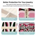 thumbnail image 3 of Valentine's Day Travel Portable Square Organizer Box: Earring Organizer & Jewelry Display for Girls and Women, 3 of 6