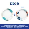thumbnail image 3 of Dixie Medium Paper Plates, 8.5 Inch, 90 Count, 2X Stronger*, Microwave-Safe, Soak-Proof, Cut Resistant, Disposable Plates For Everyday Breakfast, Lunch, & Dinner Meals, 3 of 3