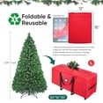 thumbnail image 4 of Bolsa de almacenamiento para árbol de Navidad BALEINE 7.5 ft 600D Oxford con ruedas, 4 of 9