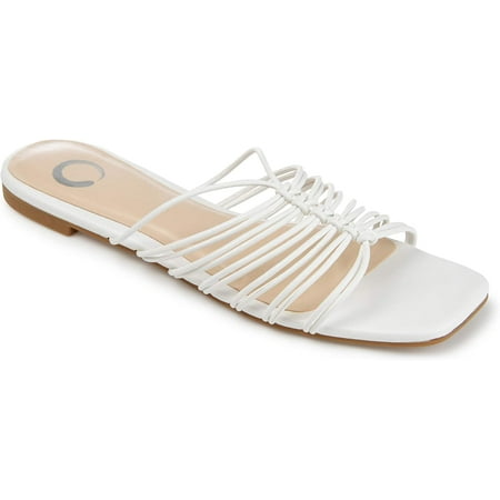 

Journee Collection Womens Adorra Slide 9 White