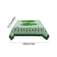 thumbnail image 2 of Nkmbld Table Runner for Kitchen St. Patrick's Day Tablecloth Shamrocks Washable Tablecloth Holiday Dinner Party Restaurant Table Decoration, Multicolor, 2 of 8
