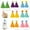 Classic-14pcs, variant on 14pcs mini party hats for stuffed animals,birthday party hats (Birthday Decorations for Dolls Dog Cat Rabbit Puppies Assorted Animal)