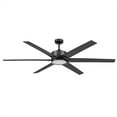 thumbnail image 1 of Honeywell Talbert Ceiling Fan, Color Changing LED and Remote, 70", Matte Black, 1 of 12