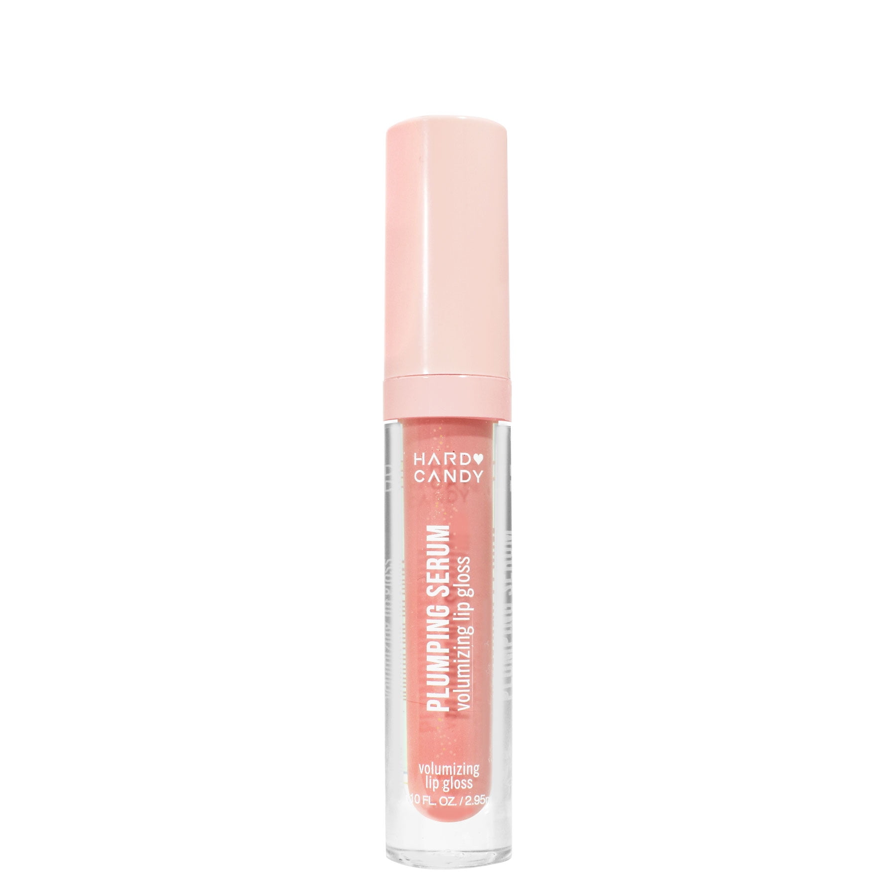 Hard Candy Plumping Serum Lip Gloss, 1392 Pink Teddy, .12 oz Walmart