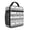 White, variant on Geometric Stripe Brown Pattern Insulated Lunch Bag Teens,Lunch Box for Men Women for Work,Picnic or Travel,10.2x9.5x4.3 Inches,8 Can Capacity
