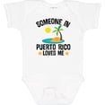 thumbnail image 3 of Inktastic Someone in Puerto Rico Loves Me Boys or Girls Baby Bodysuit, 3 of 5
