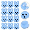 thumbnail image 3 of Miangastore 12pcs Easter Themed Resin Buttons Small Rabbit Design for Sewing and Crafts, 3 of 8