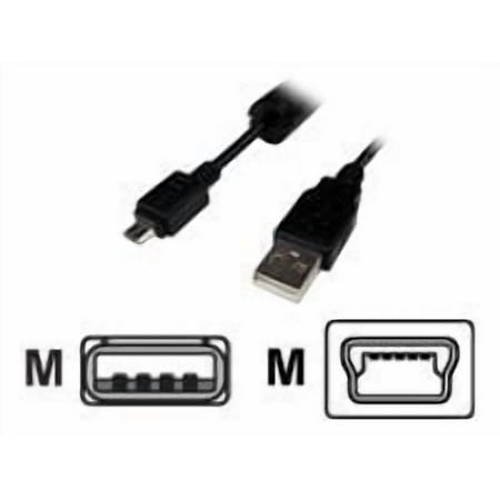 Cables Unlimited - USB cable - USB (M) to mini-USB Type B (M) - 10 ft - black