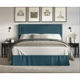 thumbnail image 1 of HMD Keith King Upholstered Panel Bed, Denim Blue, 1 of 5