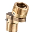 thumbnail image 4 of Conector de codo de ducha de pie curvo en ángulo para plomería de bañera, adaptador de grifo de ducha de baño universal confiable de cobre., 4 of 9