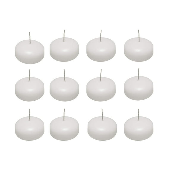 Floating Wax Candles - Set of 12