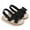 Black, variant on Dpytoraw Infant Girls Sandals Summer Shoes Outdoor First Walk Shoes Toddler Girls Shoes For Summer With Flower Bowknot Girls Sandals Size 11