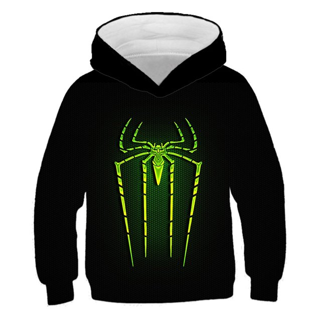 Miniso 2024 Superheld Kapitän Amerika Hulk Spiderman Sudaderas con capucha para hombres jóvenes Sudaderas Mode Kinder Sudaderas