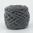 thumbnail image 5 of Cotton Blend Polyester Knitting Yarn Weaving Crochet Thread Scarf Sweater Knitting Accessories, Deep Gray, 5 of 7