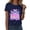 Navy, variant on Women Rainbow Iridescent Ghosts Tshirt Halloween Multiple Holographic Ghost Graphic Short Sleeve Mustard Yellow Cute Spooky Tee Tops for Women Grey for Size M