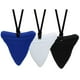 thumbnail image 1 of Collares masticables para niños sensoriales, paquete de 3 ayudas motoras orales de silicona, collar masticable sensorial para autismo, TDAH, ansiedad o necesidades especiales, 1 of 5