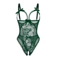 thumbnail image 2 of Sexyfree Lingerie for Women One Piece Bodysuit Sexy Lace Crotchless Lingerie Nightwear, 2 of 4