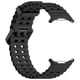 thumbnail image 4 of [Negro] Adecuado para Galaxy Watch 7 Ultra 47 Mm Correa Silicona Deportiva Del Mismo Correa Silicona Correa Oceánica (Negro), 4 of 4