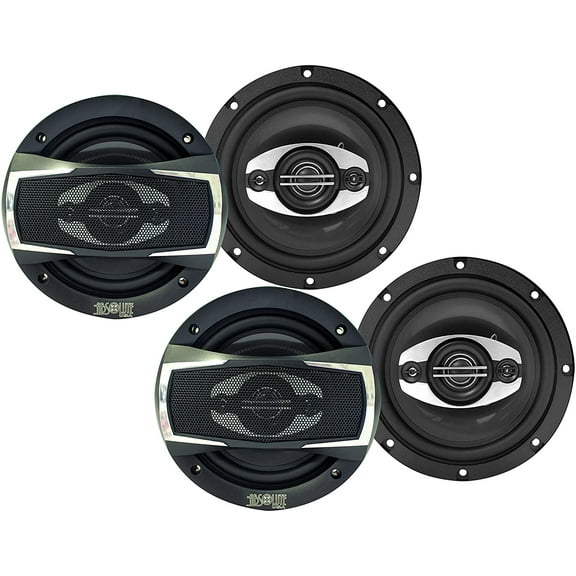 2 Pair Absolute USA SP654 SP Series 6.5" 4 Way full-range loudspeakers 6.5" 4 Way full-range loudspeakers Car Speakers 500 Watts Max Power